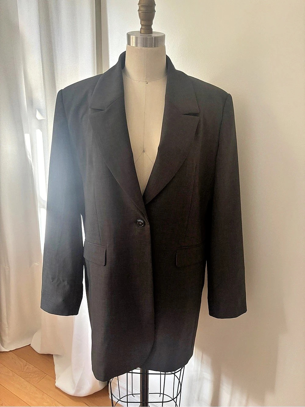 Birgitte Herskind Green Blazer Size 42 Like New